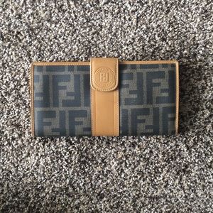 Fendi wallet and checkbook